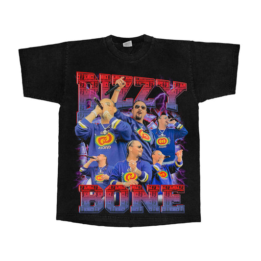 "Bizzy Bone" Money Red/Blue Tee