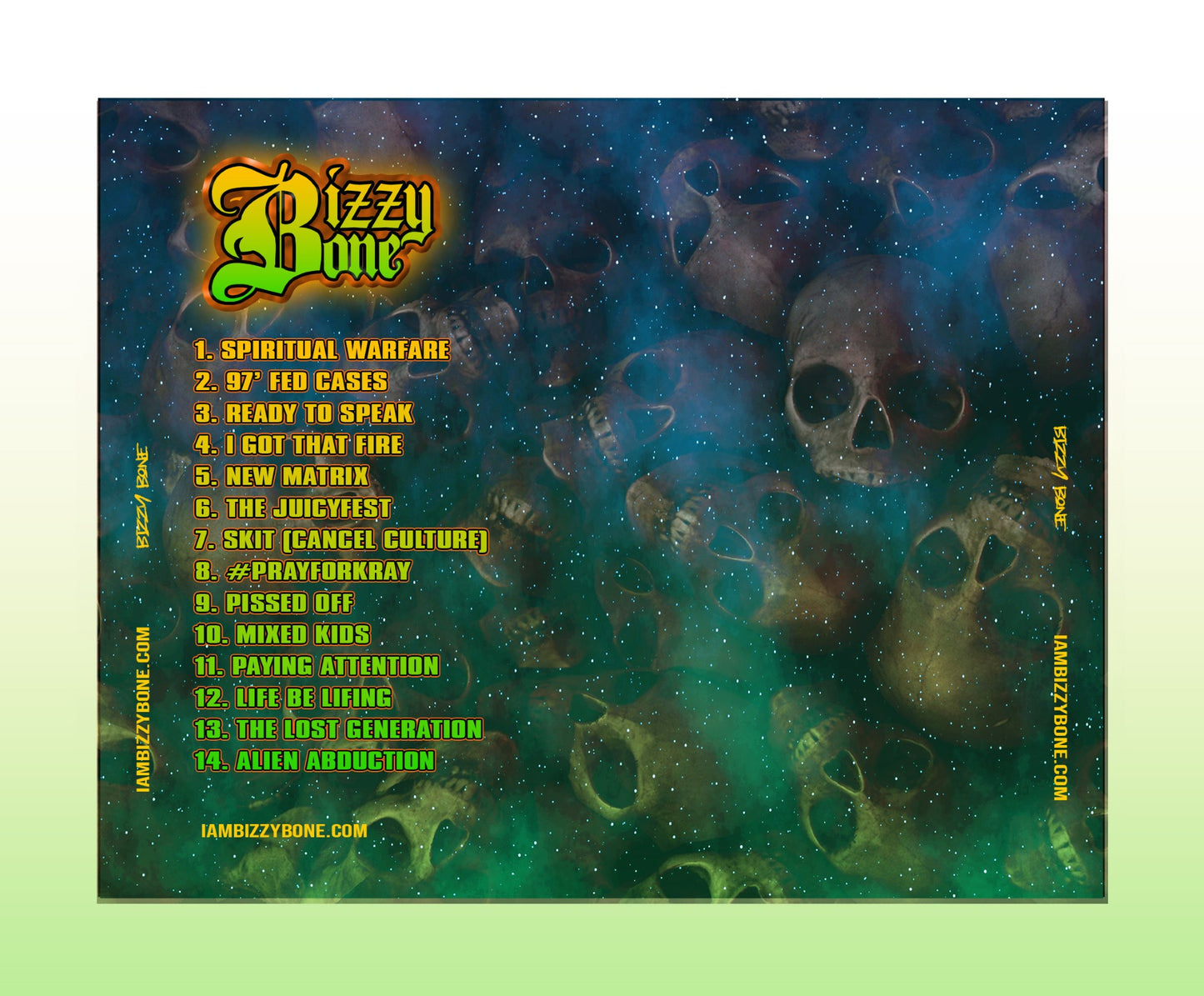 "Bizzy Bone" 2024 Album Physical CD