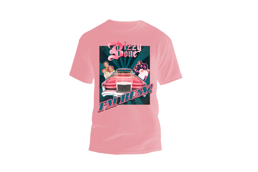 "I'm Busy!" Pink Cadillac Tee